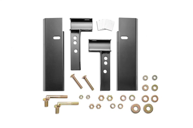 BACKRACK RealTruck BACKRACK Hardware Kit for use w/Standard Bed, Black, No Drill | 30117 | Fits 2002-2025 RAM 2500/3500 All Beds; 2002-2025 RAM 1500 6.5' & 8' Bed - Image 1